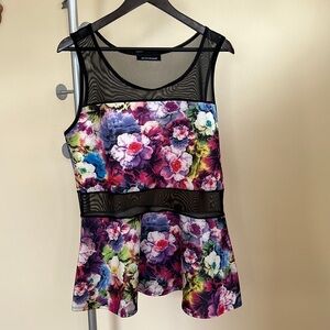Ashley Stewart floral print top
